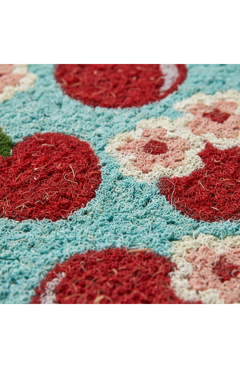 tag Cherries Coir Mat Multi Coir Summer, Alternate, color, Red