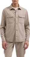 Bugatchi Wool Blend Shirt Jacket