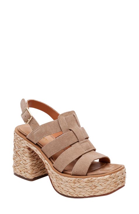 Just Strappy Platform Sandal (Women)