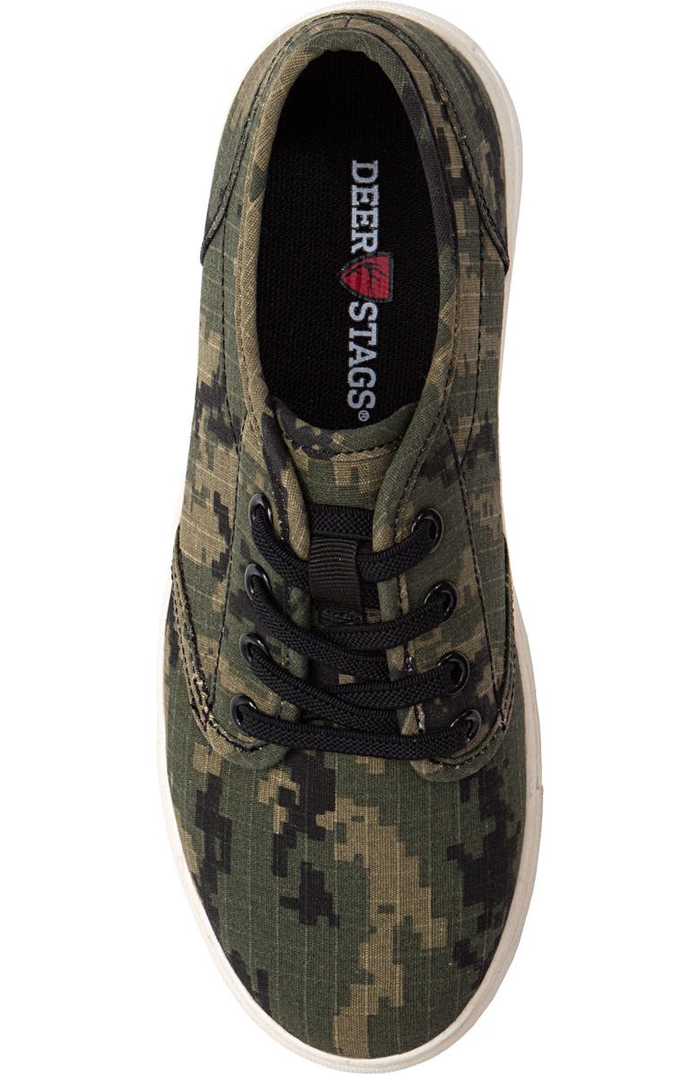 Deer Stags Kids' William Jr Camo Sneaker, Alternate, color, Olive/ Camo