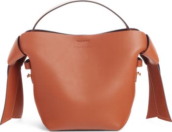 Acne Studios Mini Musubi Leather Top Handle Bag | Nordstrom