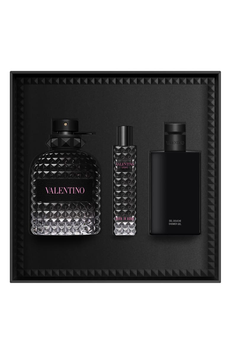 Valentino Uomo Born in Roma Eau de Toilette Set, Alternate, color, 