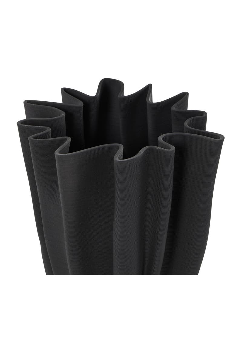 Ceramic Vase, Alternate, color, BLACK