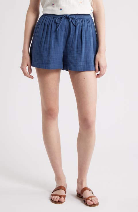 Cotton Gauze Shorts