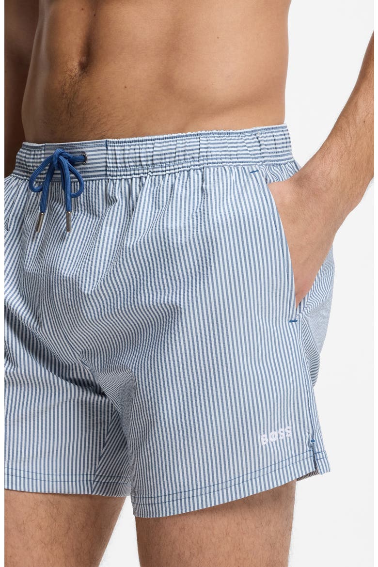 Velvet Fish Swim Trunks, Alternate, color, OPEN BLUE