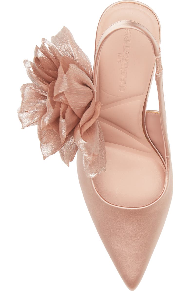 KARL LAGERFELD PARIS Sariyah Slingback Pump, Alternate, color, Blush