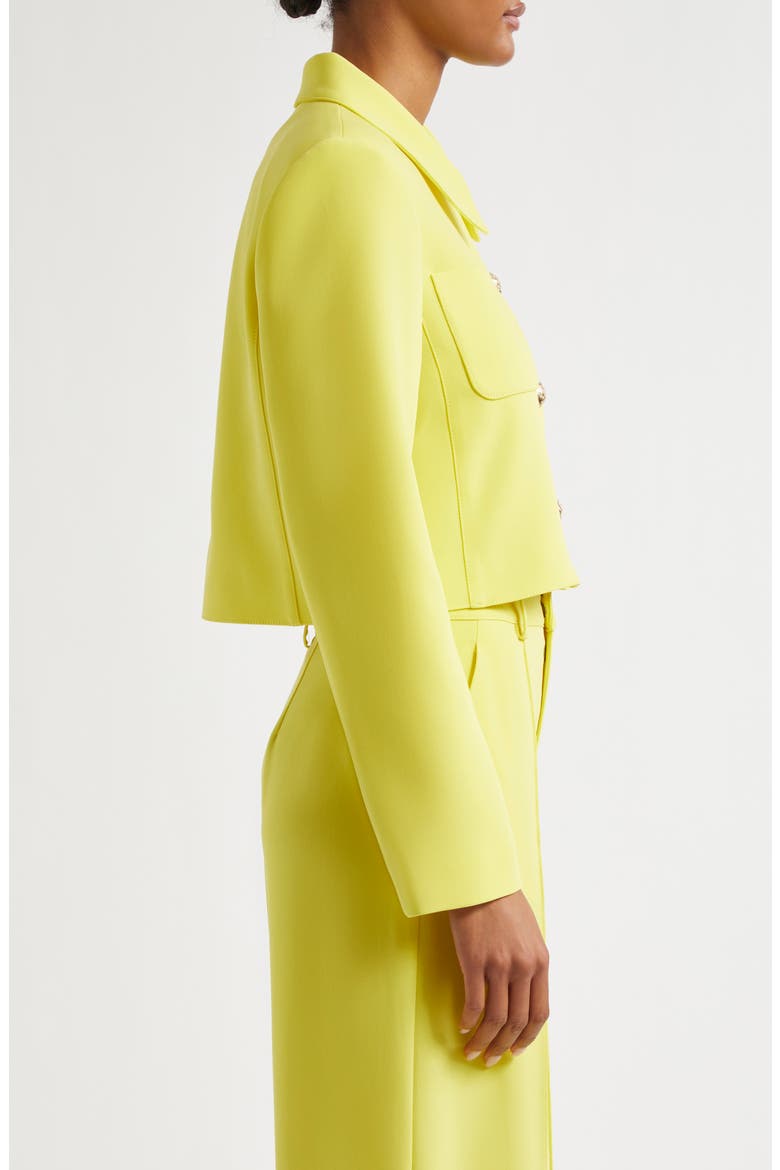 Amanda Crop Jacket, Alternate, color, STARFRUIT