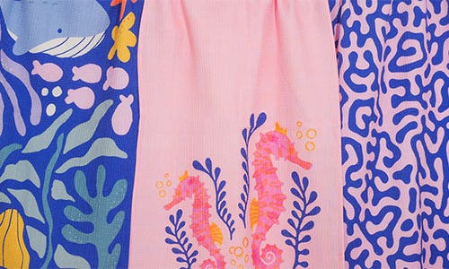 Tiramisu 3-piece Kitchen Towel Set In Blue