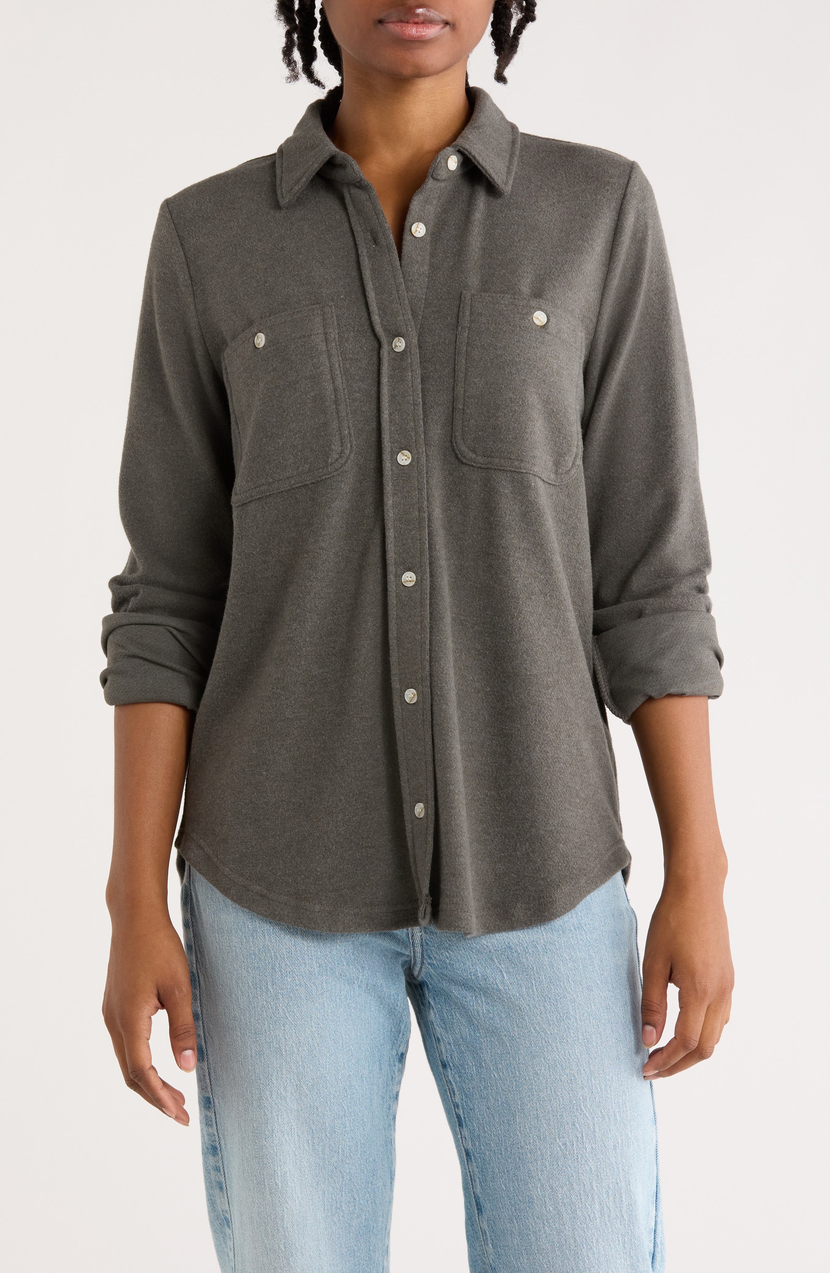 Thread & Supply Lewis Button-Up Shirt Jacket