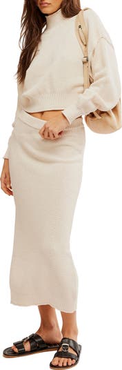 Free People Hailee Turtleneck Sweater Skirt Nordstromrack