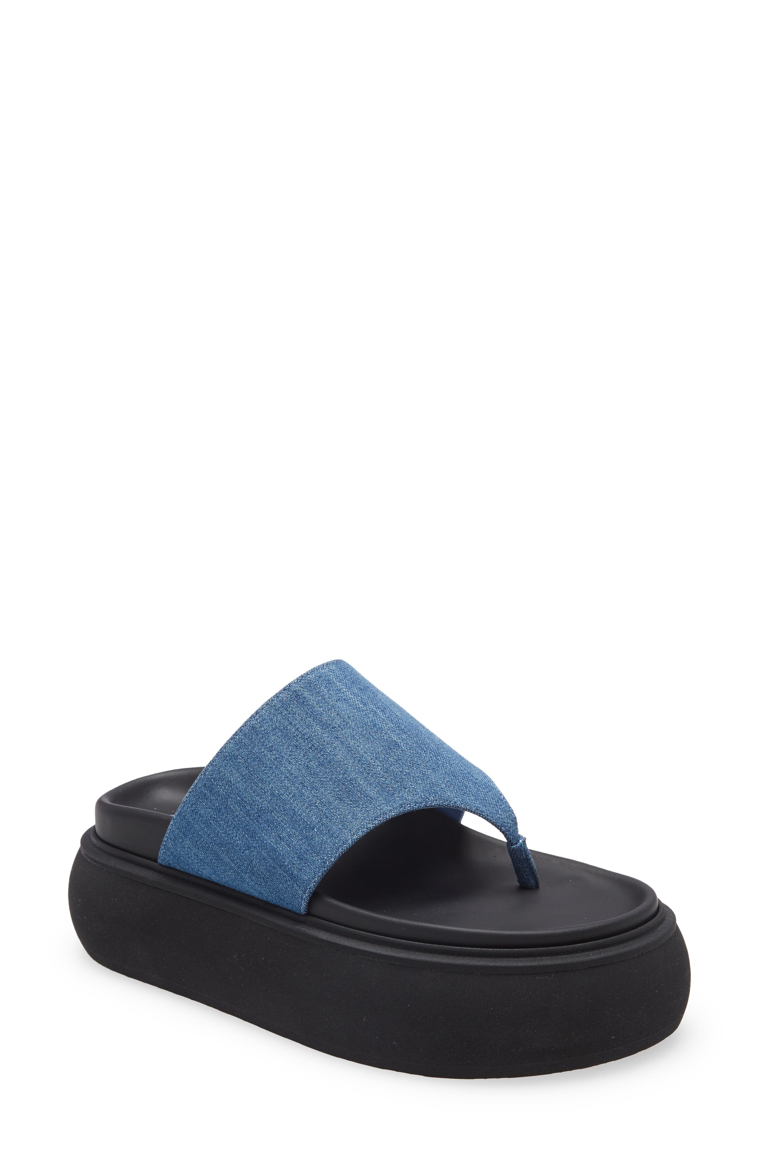 The Attico Selene Platform Flip Flop, Main, color, 