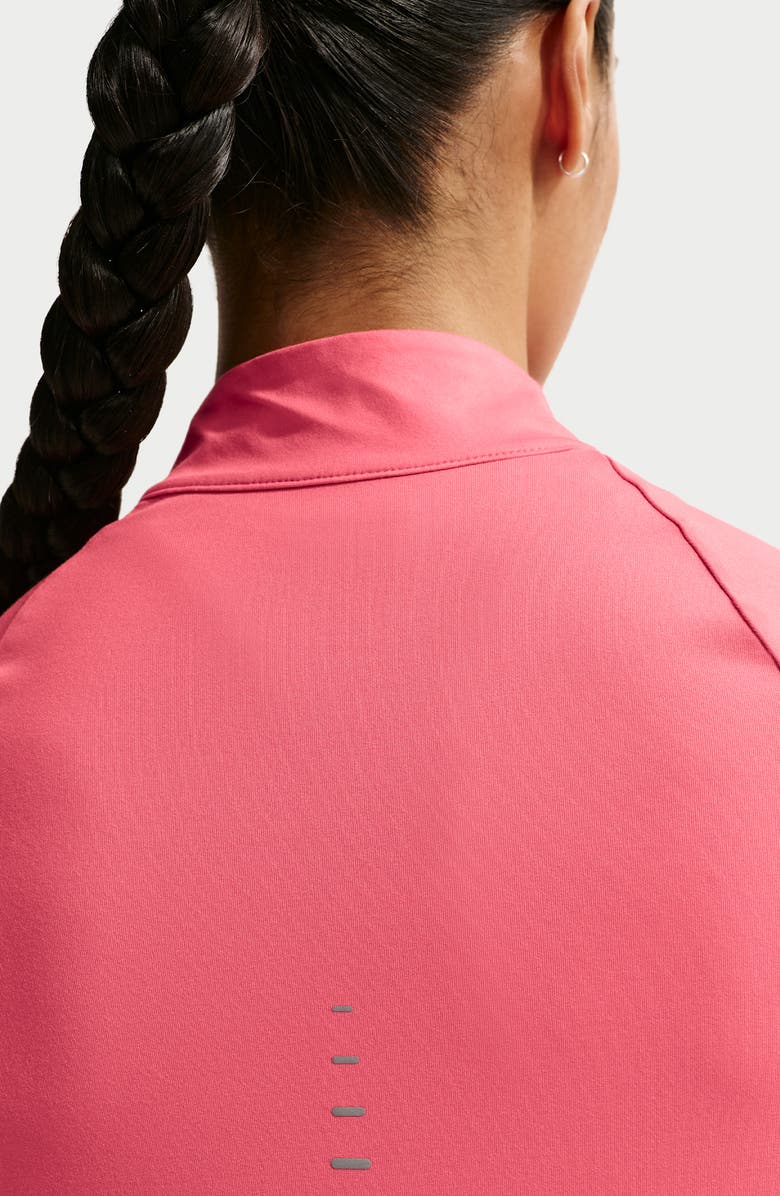 Nike Swift Dri-FIT UV Half Zip Running Top, Alternate, color, 897 Sea Coral