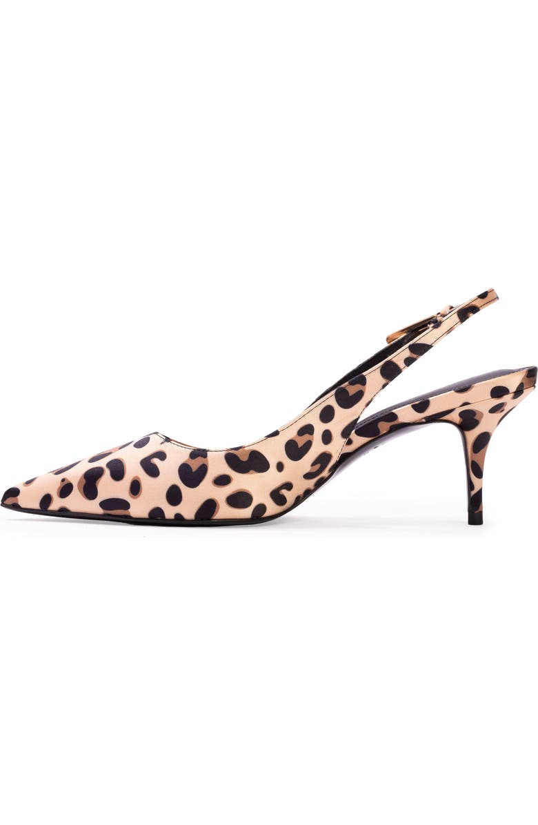 BLACK SUEDE STUDIO Branca 65 Satin Pump, Alternate, color, Cheetah Satin