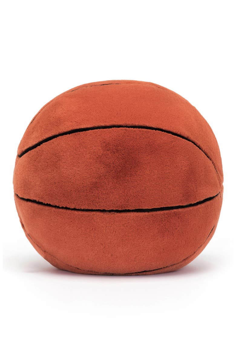 Amuseables Sports Basketball Plushie, Alternate, color, ORANGE