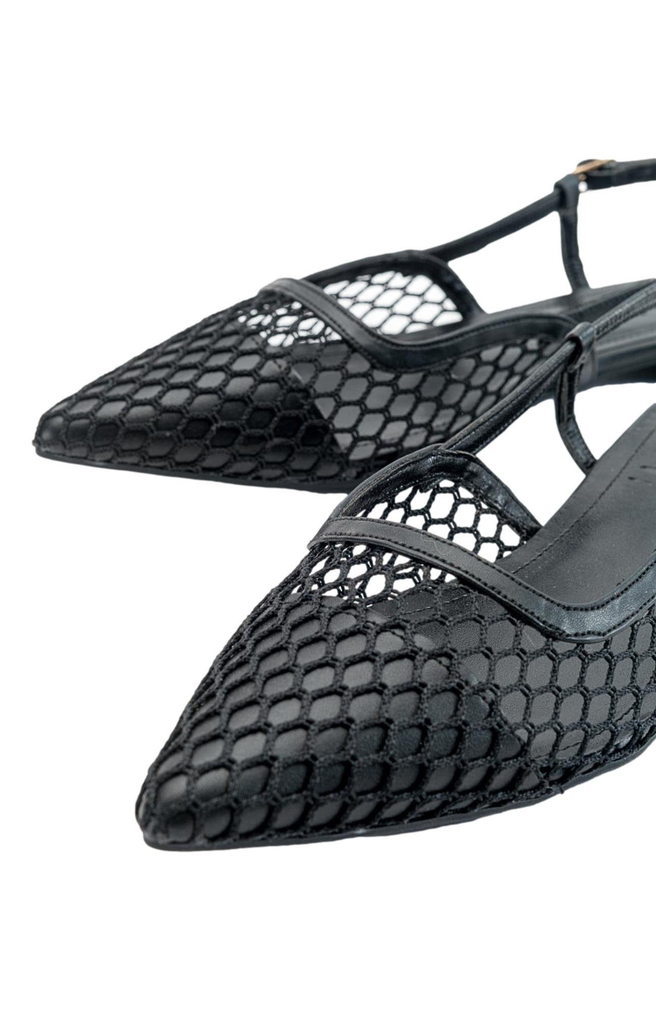 Prologue Shoes Brace Blue Mesh Flat Sandal, Alternate, color, 