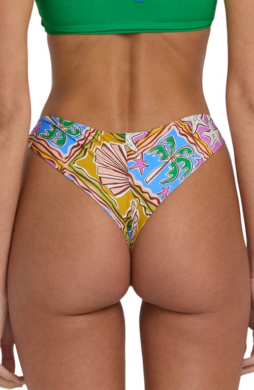 Billabong Heat Dream Tanga Bikini Bottoms In Brown