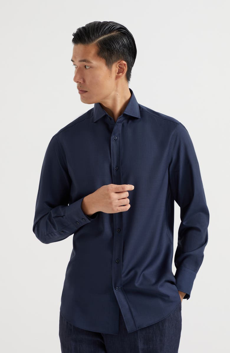 Brunello Cucinelli Poplin shirt, Alternate, color, 
