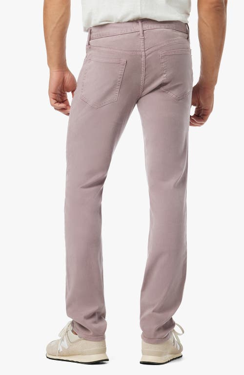 Joe's The Brixton Twill Chinos In Purple
