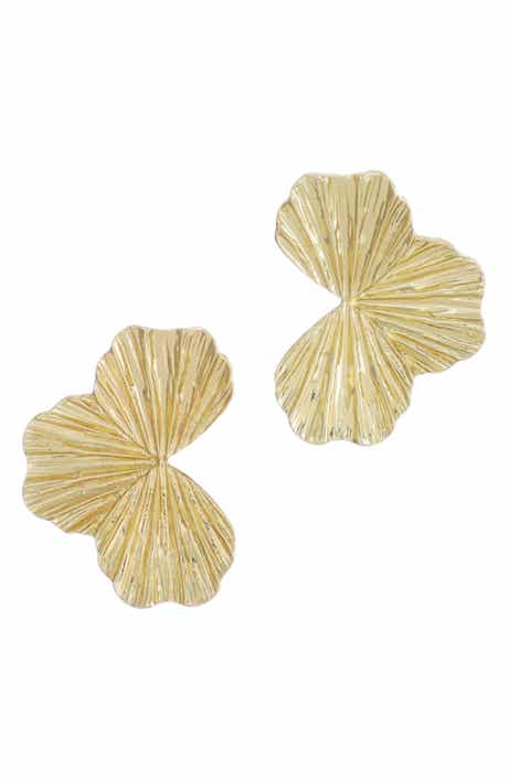 Petal Statement Stud Earrings