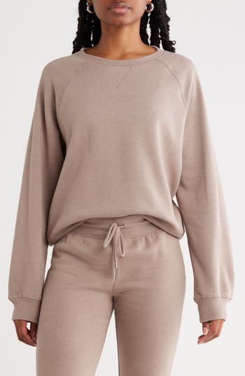 Abound Raglan Sleeve Sweatshirt In Brown