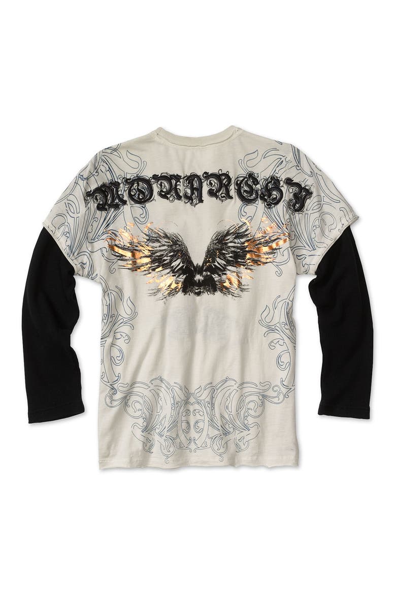 Double Sleeve T-Shirt, Alternate, color, ICE