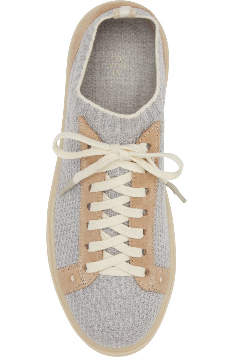 Eleventy Knit Sock Sneaker, Alternate, color,