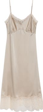 Simone Rocha Lace Trim Slipdress