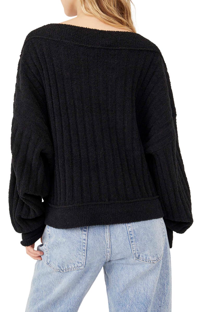 Free People Cabin Fever Convertible Neck Pullover, Alternate, color, 