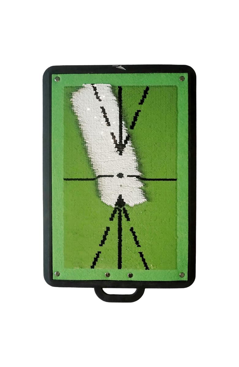 Birdie Bath Birdie Mat Pro Golf Swing Trainer, Main, color, Green