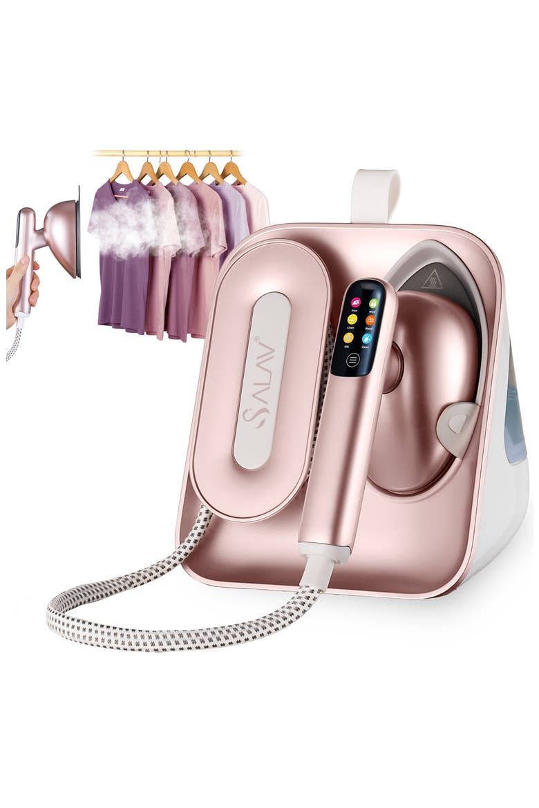 Deluxe DuoPress Steam Station, Alternate, color, ROSE GOLD