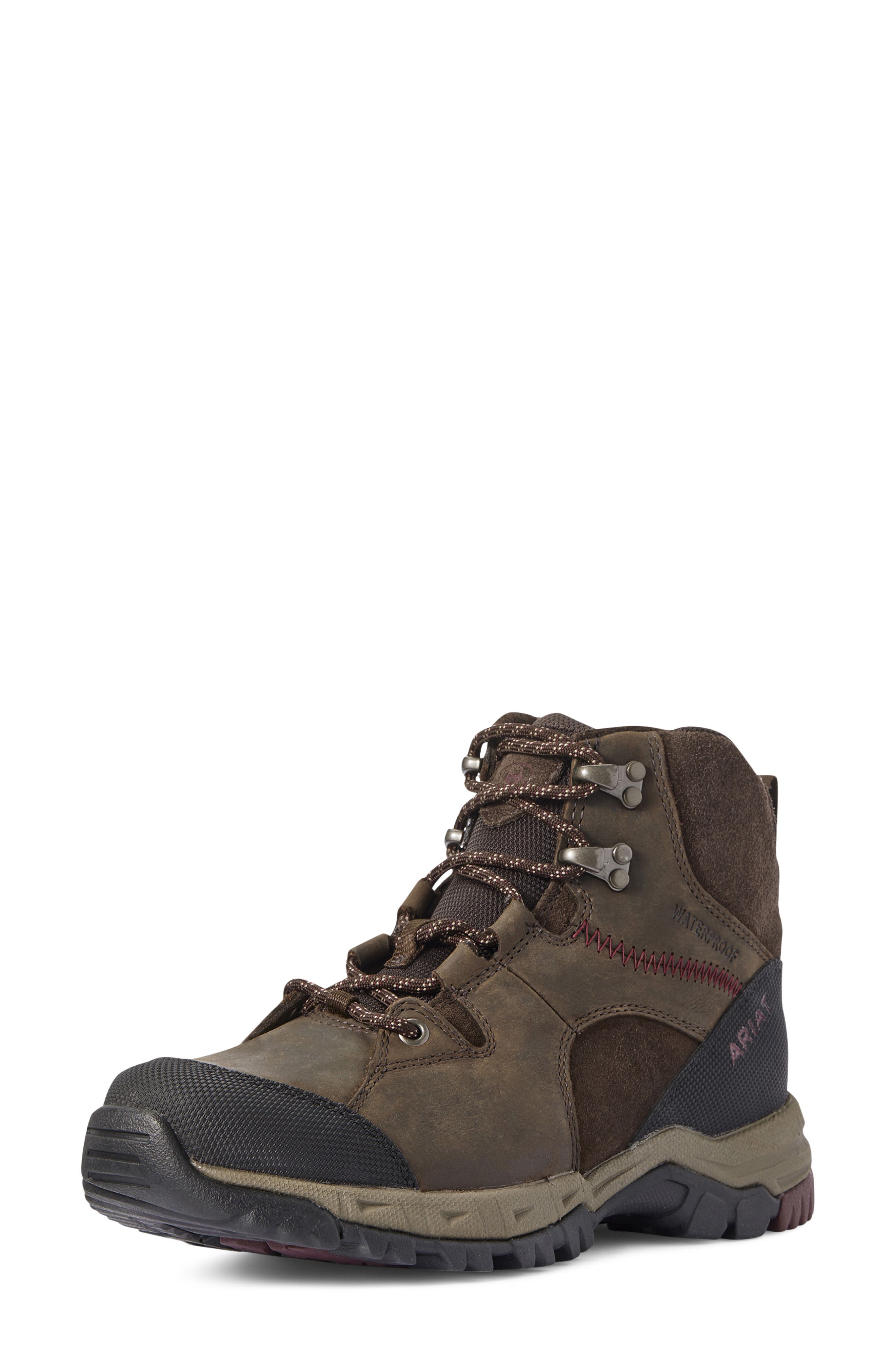 Skyline H2O Waterproof Hiking Boot, Alternate, color, DARK BROWN