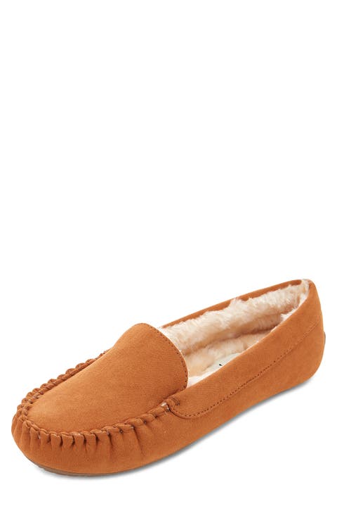Faux Fur Lined Slipper (Women)