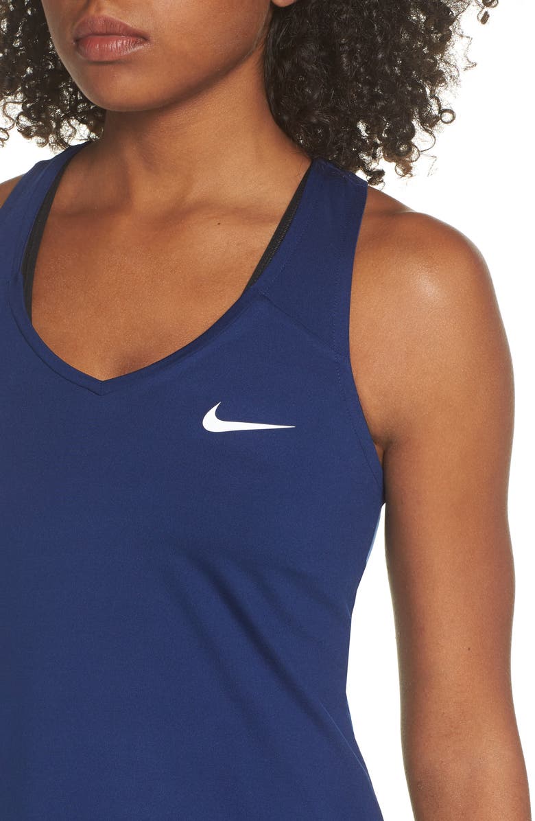 Nike Dri-FIT Tennis Dress, Alternate, color,