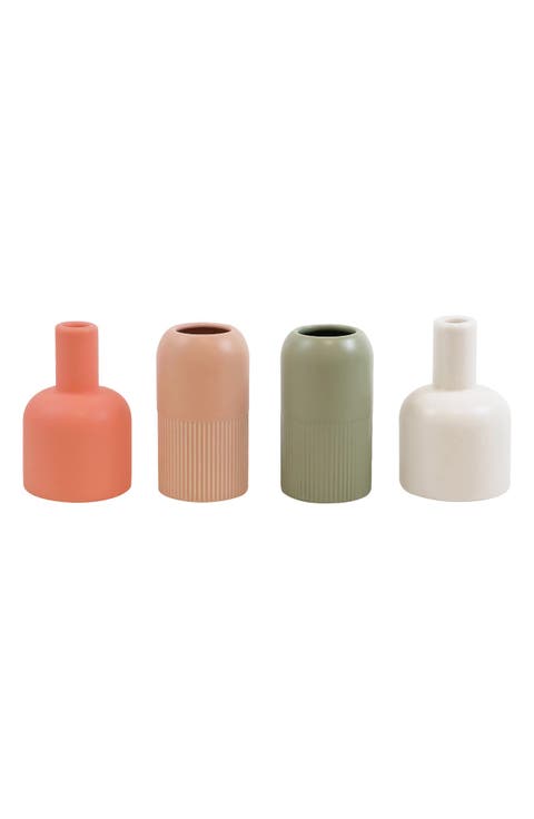 Set of Two Reversible Ceramic Vases