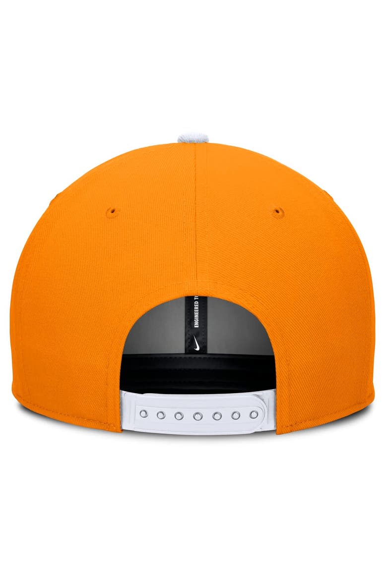 Men's Nike Tennessee Orange/Cream Tennessee Volunteers Pro Legacy Script Snapback Hat, Alternate, color, Tennessee Orange