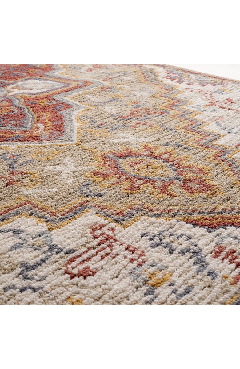 Zsa Zsa Zsu Wool Geo Carpet, Alternate, color, Beige