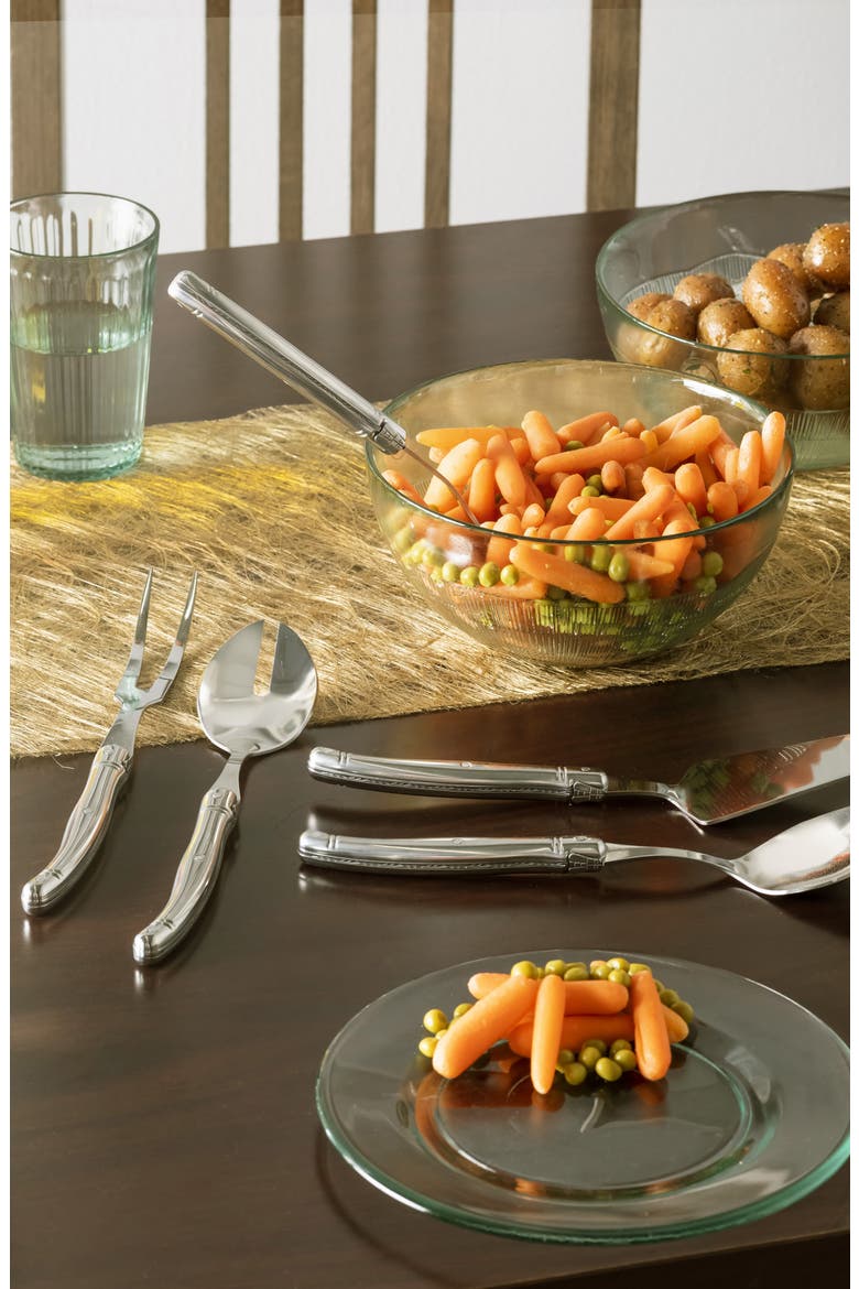 Laguiole 5-Piece Serving Set, Alternate, color, SILVER