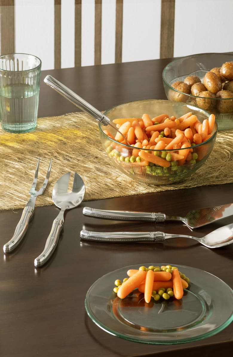 FRENCH HOME Laguiole 5-Piece Serving Set, Alternate, color, Silver