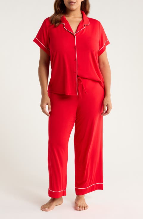 Moonlight Eco Crop Pajamas (Plus Size)
