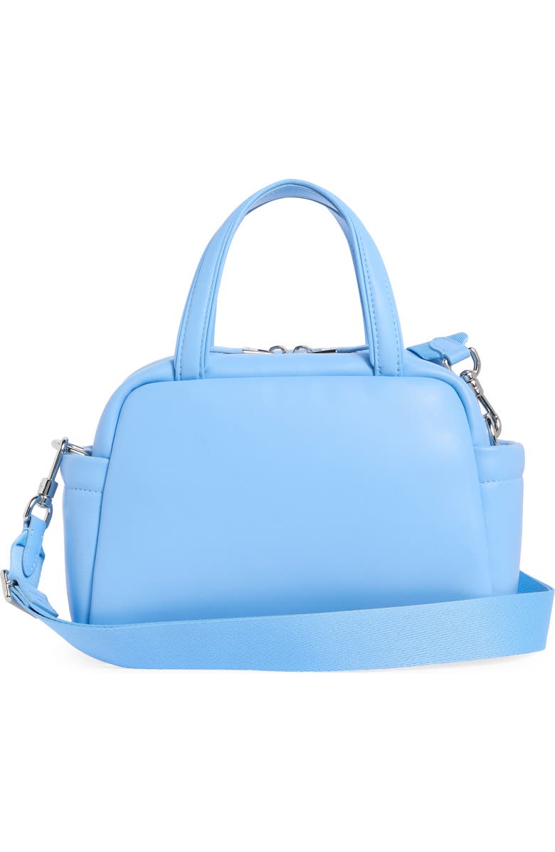Kate Spade New York puffed leather satchel bag, Alternate, color, Astral Blue