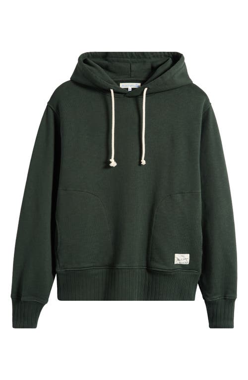 MERZ B SCHWANEN Organic Cotton Hoodie in Forest  product