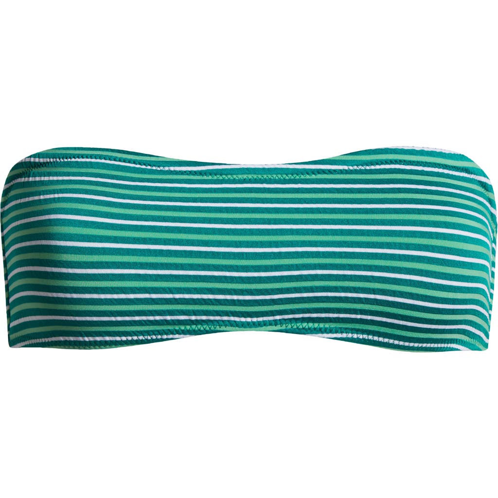 PACSUN PACSUN EMILY STRIPE BANDEAU BIKINI TOP
