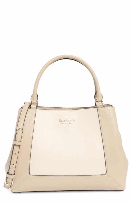 Kate Spade New York lena colorblock leather satchel bag