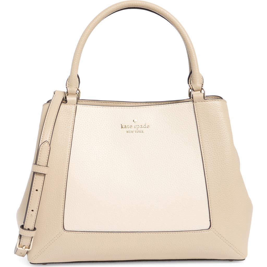 Kate Spade New York Lena Colorblock Leather Satchel Bag