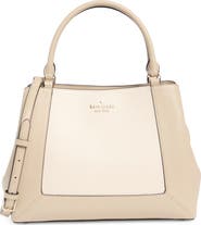 Kate Spade New York lena colorblock leather satchel bag