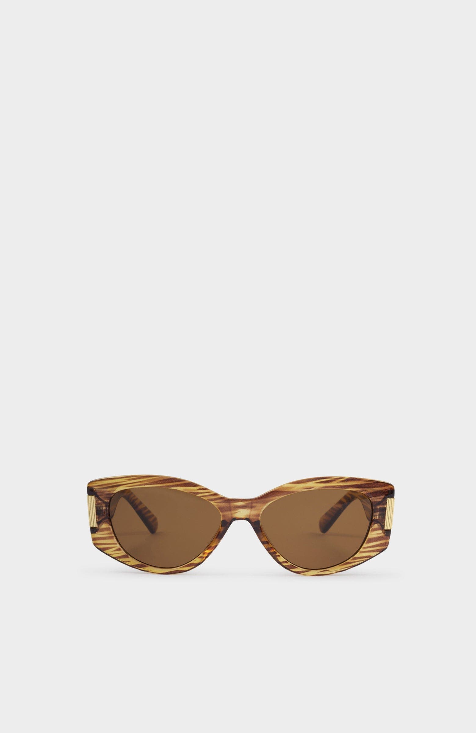 Striped Brown Transparent