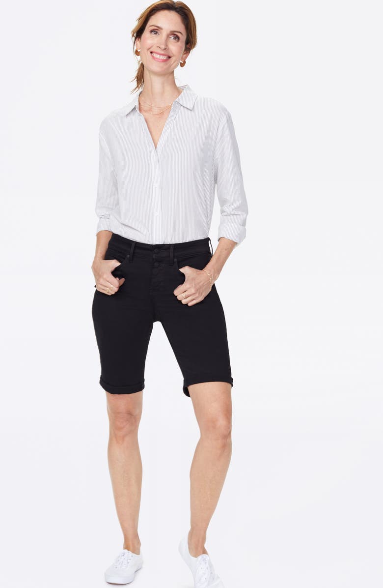 NYDJ Briella Roll Cuff Bermuda Shorts, Alternate, color, 