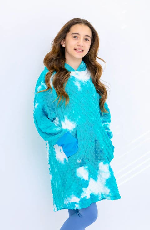 Minky Bubble Oversized Hoodie Big Kid