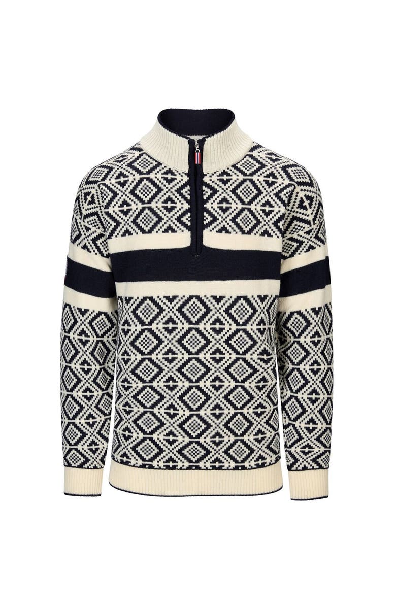 Dale of Norway Team Norway 2026 Cortina Sweater - Men's, Alternate, color, Navy/Off White