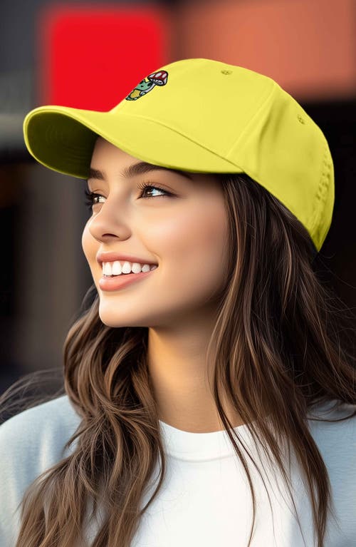 DALIX DALIX MUSHROOM FROG EMBROIDERED HAT 